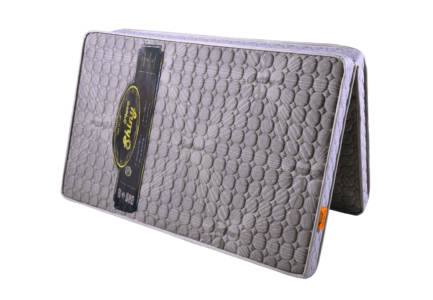 Nệm bông ép S’LOVE SHINY,  Vải gấm xốp, Gấp 2