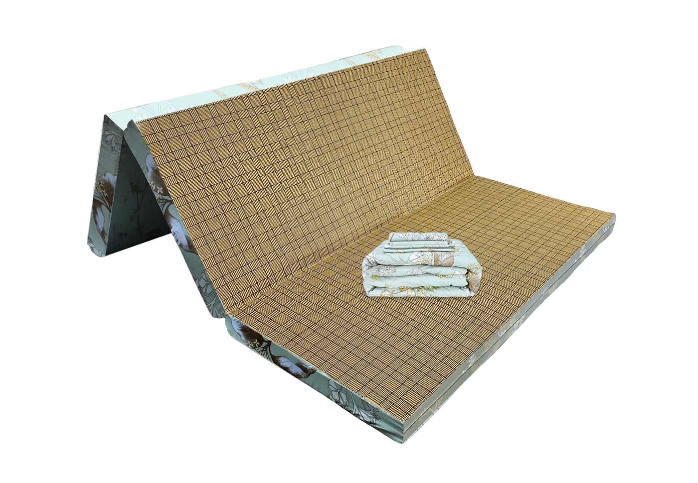 Nệm cặp đôi bông foam ép 1 mặt chiếu vỏ lồng  S’BED FLEX FORLIFE/EVAR