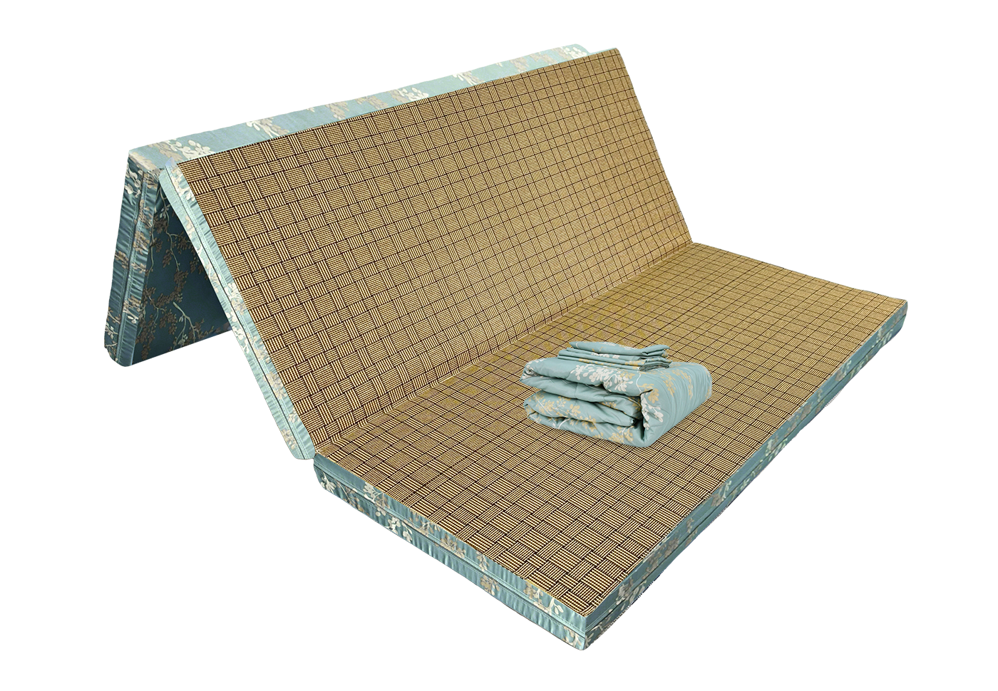 Nệm cặp đôi bông foam ép 1 mặt chiếu vỏ lồng  S’BED FLEX FORLIFE/EVAR