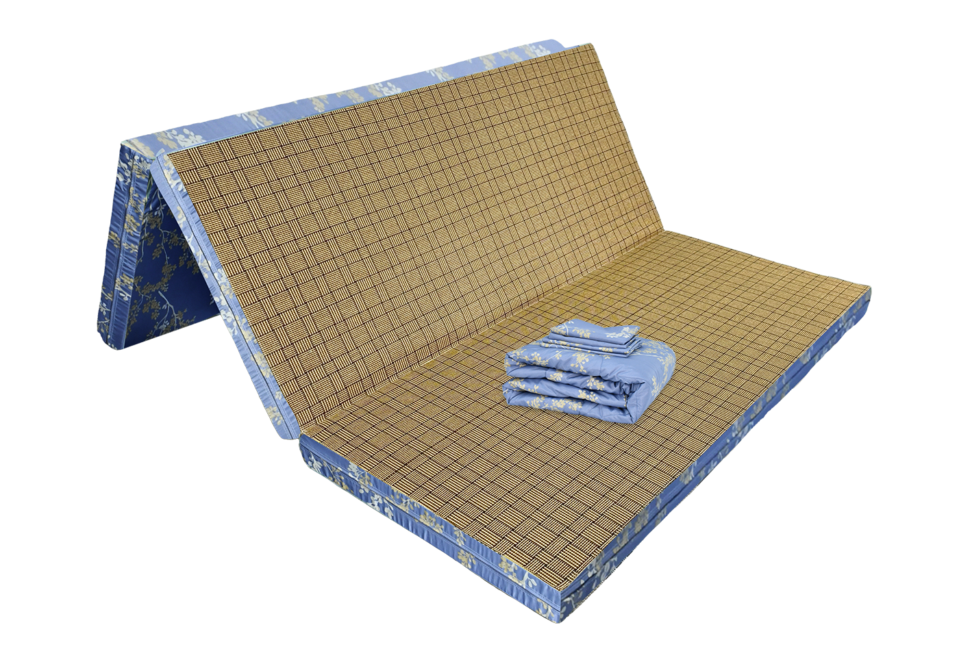 Nệm cặp đôi bông foam ép 1 mặt chiếu vỏ lồng  S’BED FLEX FORLIFE/EVAR