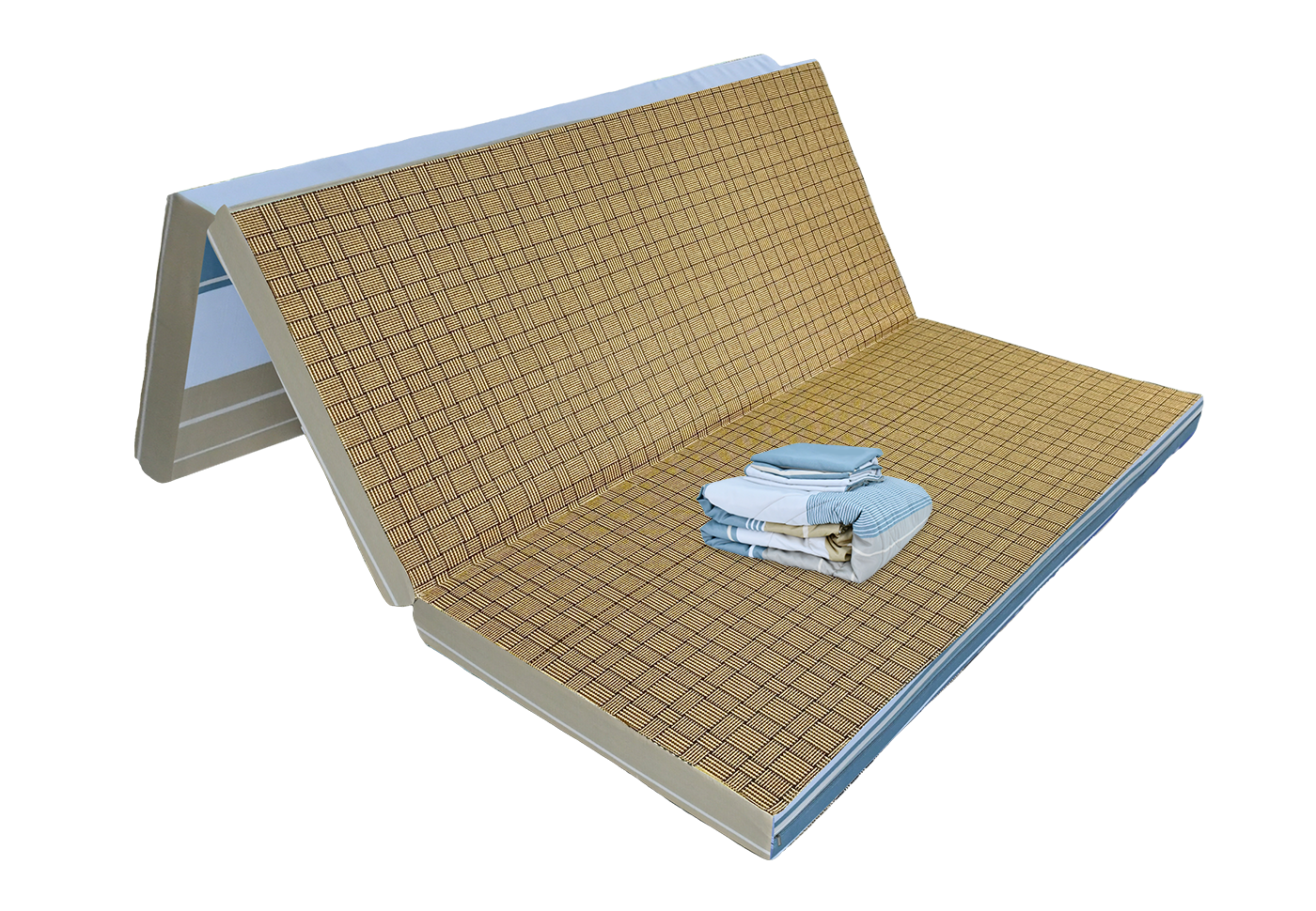 Nệm cặp đôi bông foam ép 1 mặt chiếu vỏ lồng  S’BED FLEX FORLIFE/EVAR