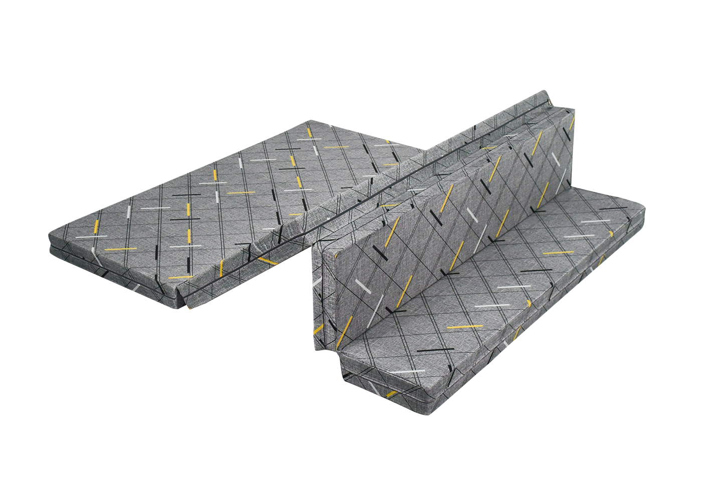 Nệm bông gấp 4 tiện ích S'LOVE FIBER LUCKY FOLD 4, Vải Valize