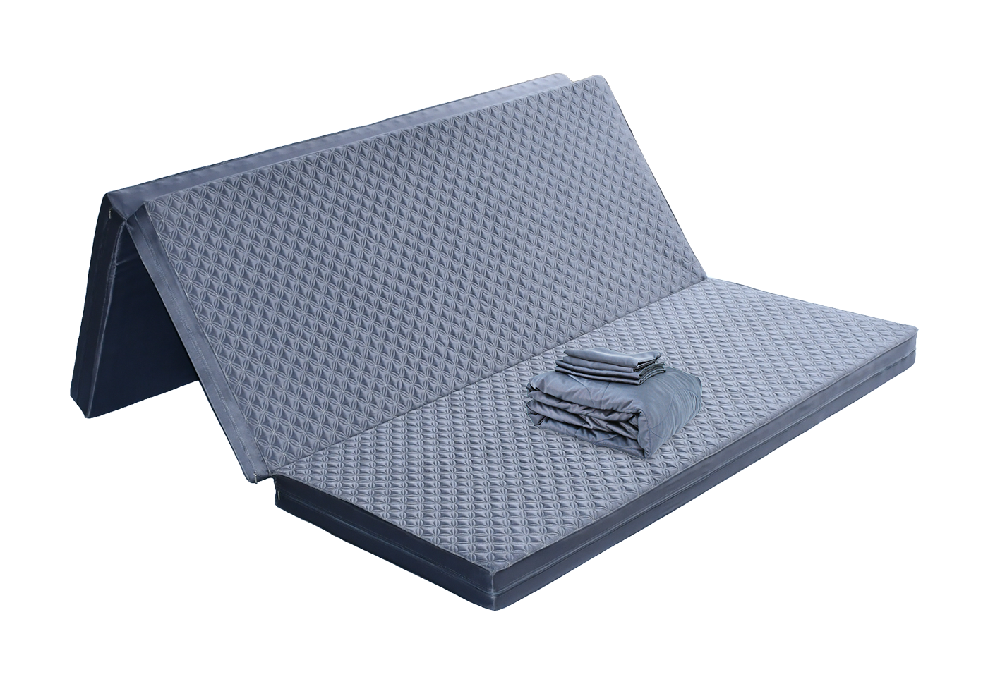 Nệm cặp đôi bông ép S'BED FIBER NEWYORK/TEXAS, Vải tencel 1 màu 