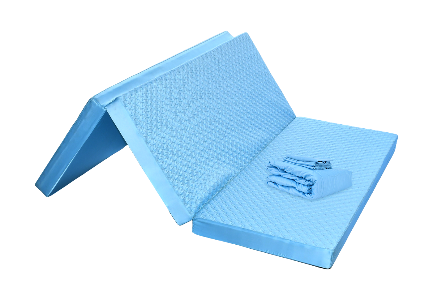 Nệm cặp đôi bông ép S'BED FIBER NEWYORK/TEXAS, Vải tencel 1 màu 