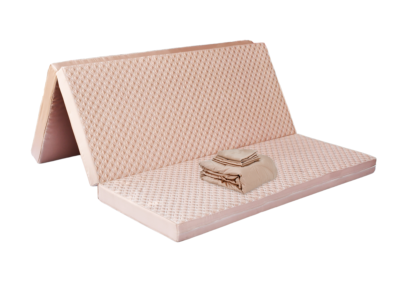 Nệm cặp đôi bông ép S'BED FIBER NEWYORK/TEXAS, Vải tencel 1 màu 