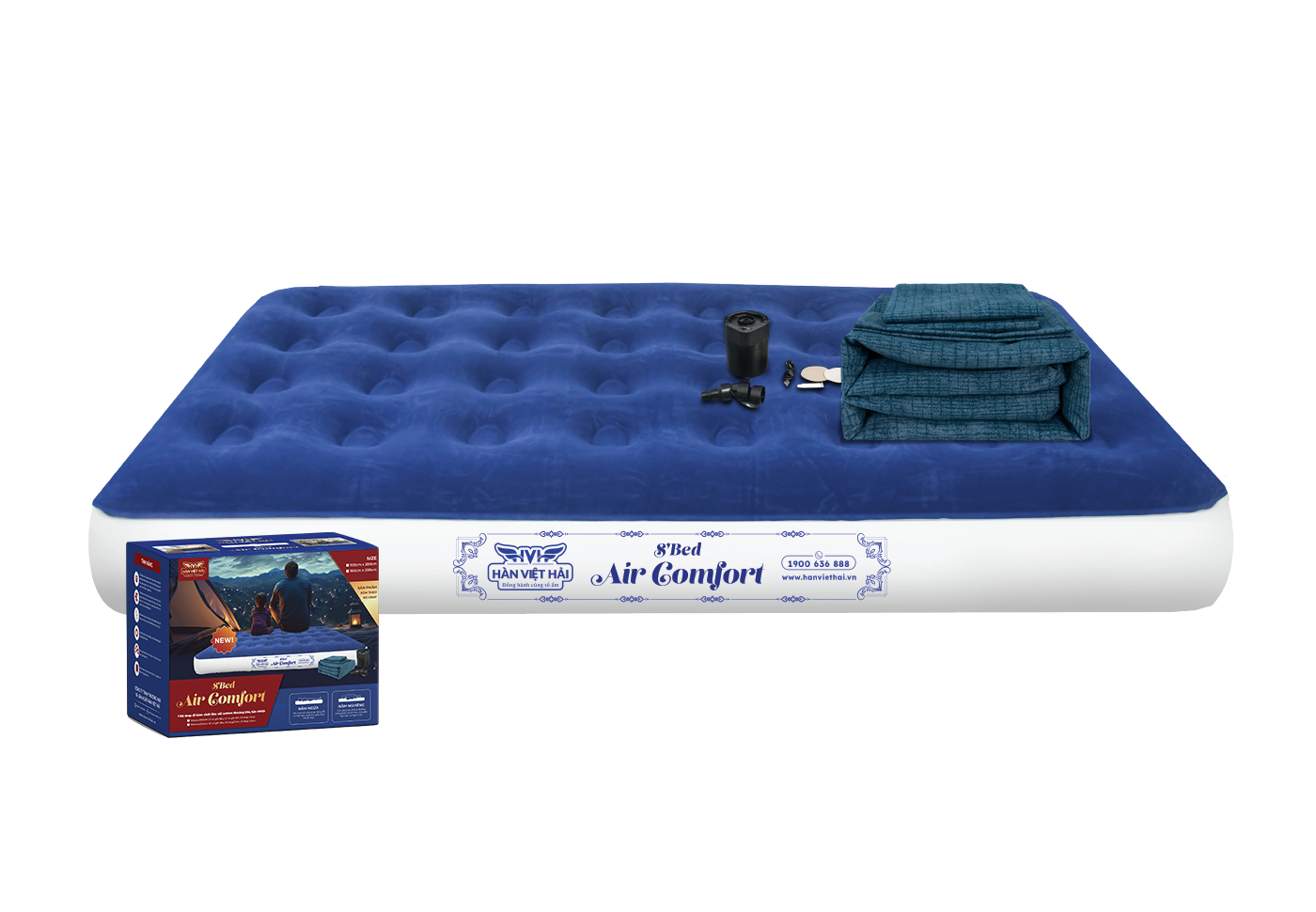 Nệm hơi cặp đôi tiện ích S'BED AIR COMFORT