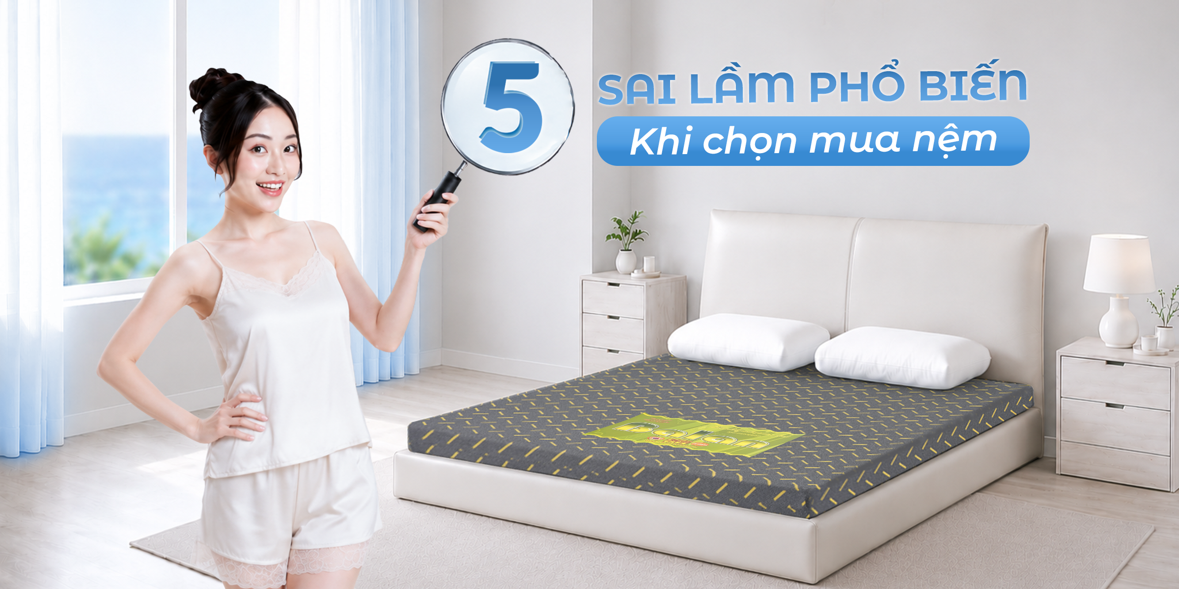 5 sai lầm phổ biến khi chọn mua nệm mà nhiều người mắc phải 