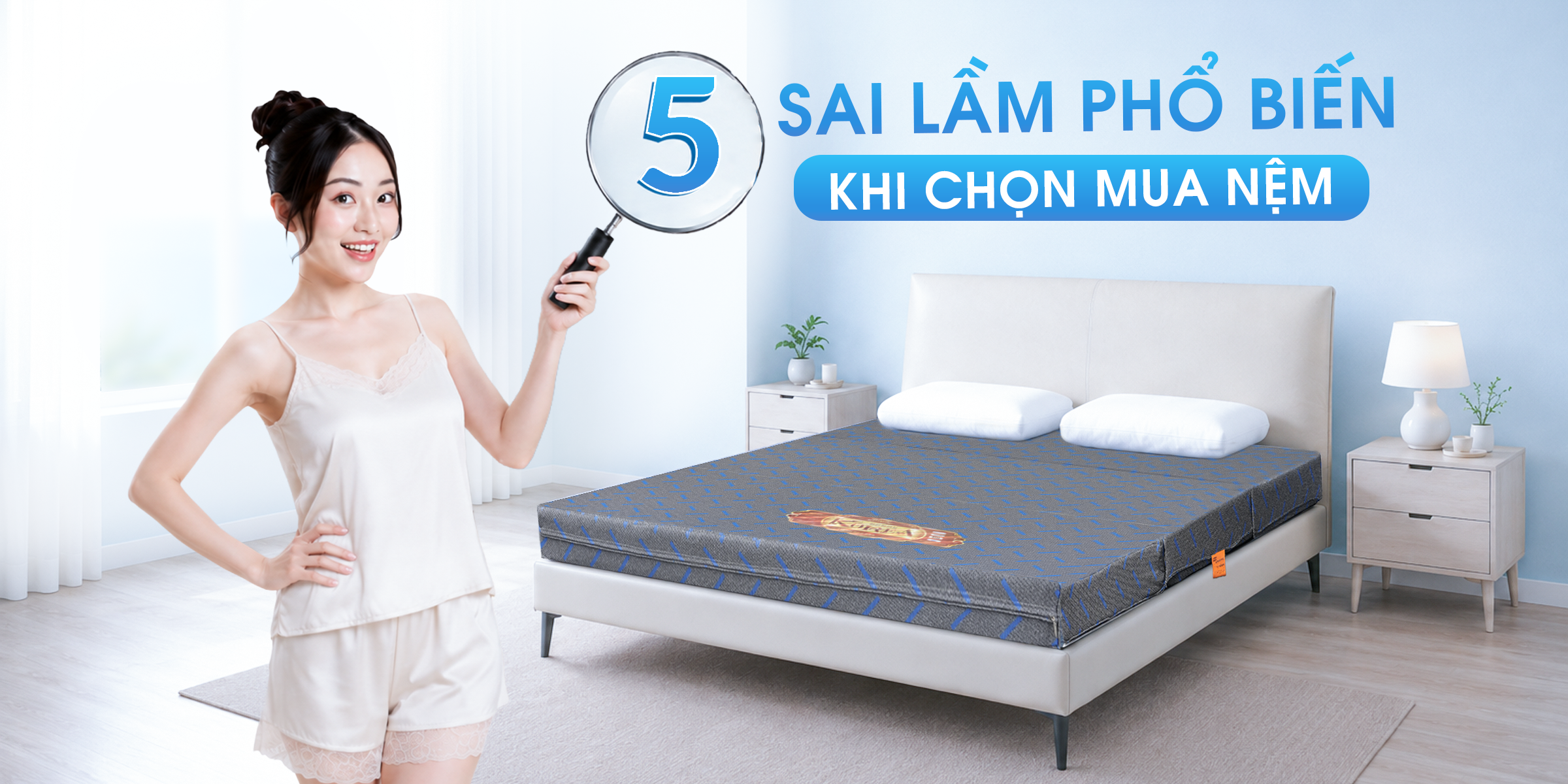 5 sai lầm phổ biến khi chọn mua nệm mà nhiều người mắc phải 